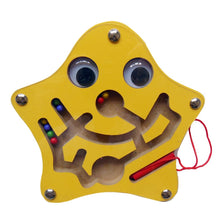 Load image into Gallery viewer, Children Puzzle Toy Wooden Magnetic Small Size Animal Maze