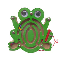 Load image into Gallery viewer, Children Puzzle Toy Wooden Magnetic Small Size Animal Maze