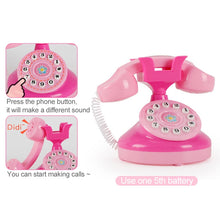 Load image into Gallery viewer, Mini Telephone Pretend Play Children Simulation Appliances Toys