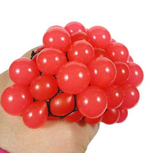 Load image into Gallery viewer, Anti Stress Face Reliever Grape Ball Extrusion Mood Squeeze Relief Healthy Funny Tricky Vent Toy