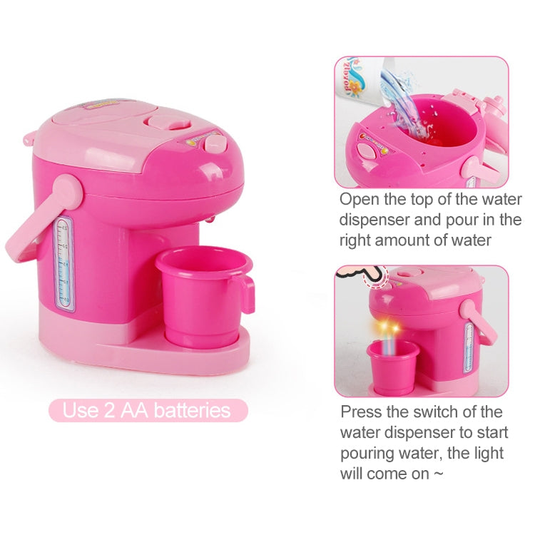 Mini Water Dispenser Pretend Play Children Simulation Appliances Toys