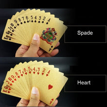Load image into Gallery viewer, Creative Frosted  Back Texture Plastic From Vegas to Macau Playing Cards Texas Poker Novelty Collection Gift, Mosaic Gold Dollar Paper Box, Golden Dragon and Phoenix Paper Box, Gold Double Dragon Kung Hei Fat Choy Paper Box, Golden Tattice Paper Box   ...