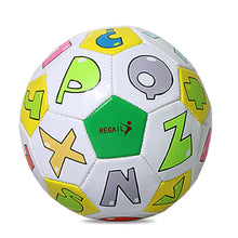 Load image into Gallery viewer, REGAIL No. 2 Intelligence PU Leather Wear-resistant Colorful Football for Children, with Inflator
