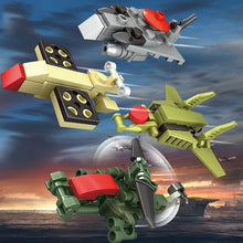 Load image into Gallery viewer, 8 in 1 KAZI Field Forces Children DIY Enlightenment Assembled Building Blocks Educational Intelligence Toy