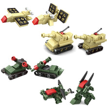 Load image into Gallery viewer, 8 in 1 KAZI Field Forces Children DIY Enlightenment Assembled Building Blocks Educational Intelligence Toy