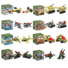 Load image into Gallery viewer, 8 in 1 KAZI Field Forces Children DIY Enlightenment Assembled Building Blocks Educational Intelligence Toy