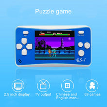 Load image into Gallery viewer, RS-1 Retro Portable Handheld Game Console, 2.5 inch 8 Bits True Color LCD, Built-in 152 Kinds Games