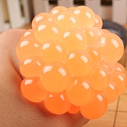 6cm Anti-Stress Face Reliever Grape Ball Extrusion Mood Squeeze Relief Healthy Funny Tricky Vent Toy