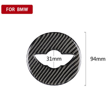 Load image into Gallery viewer, Car Steering Wheel F Chassis Logo Carbon Fiber Decorative Sticker for BMW Mini Cooper F55 / F56 / F60 / Countryman F60, For BMW MINI R56