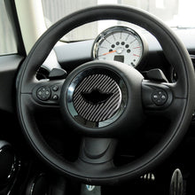 Load image into Gallery viewer, Car Steering Wheel F Chassis Logo Carbon Fiber Decorative Sticker for BMW Mini Cooper F55 / F56 / F60 / Countryman F60, For BMW MINI R56