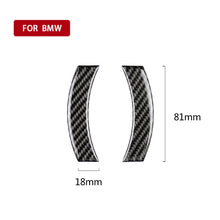Load image into Gallery viewer, 2 PCS Car F Chassis Navigation Panel Carbon Fiber Decorative Sticker for BMW Mini Cooper Countryman Clubman F54 / F55 / F56 / F60, For BMW Mini F55