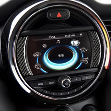 Load image into Gallery viewer, 2 PCS Car F Chassis Navigation Panel Carbon Fiber Decorative Sticker for BMW Mini Cooper Countryman Clubman F54 / F55 / F56 / F60, For BMW Mini F55