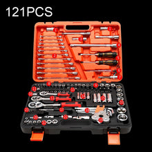 Load image into Gallery viewer, 121 In 1 Multi-function Car Repair Combination Toolbox Ratchet Wrench Set, 121 In 1