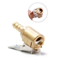 Load image into Gallery viewer, 8mm Car Tyre Wheel Tire Air Chuck Inflator Pump Valve Clip Clamp Connector, 8mm