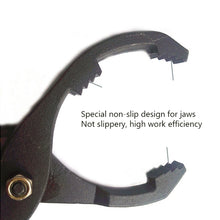 Load image into Gallery viewer, 12 Inch Car Repairing Oil Filter Wrench Plier Disassembly Dedicated Clamp Filter Grease Wrench Special Tools, 12 Inch