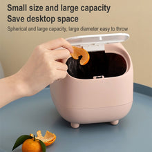 Load image into Gallery viewer, Desktop Trash Can Mini Dual-layer Push Trash Bin