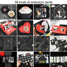 Load image into Gallery viewer, Heart Shape DIY Handmade Photo Album Surprise Explosion Bouncing Gift Box, DIY Album