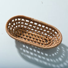 Load image into Gallery viewer, GP36 Rattan Braided Small Towel Holder Basket, Towel Holder Basket