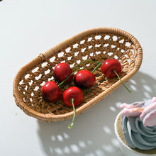 Load image into Gallery viewer, GP36 Rattan Braided Small Towel Holder Basket, Towel Holder Basket