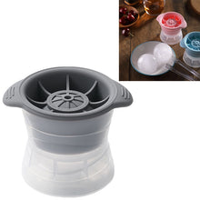 Load image into Gallery viewer, Home Spherical Ice Lattice Whisky Wine Ice Cube Maker Silicone Trays Mold with Cover