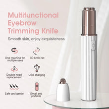 Load image into Gallery viewer, YJK098 Multi-function Portable Electric Eyebrow trimmer, YJK098(Black), YJK098(White), YJK098(Purple)
