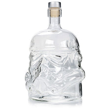 Load image into Gallery viewer, Glass Bottle Wine Pot Decanter Transparent Crystal Vodka Flagon Gift, Capacity: 650ml, Glass Bottle