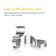 Load image into Gallery viewer, 10pcs / Set Stainless Steel Hidden Wall Hook Creative Non Perforated Hanger, Non Perforated Hanger