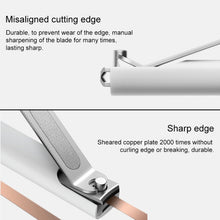 Load image into Gallery viewer, Original Xiaomi Mijia Splash Proof Nail Clippers