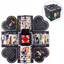 Load image into Gallery viewer, Creative DIY Handmade Photo Album Commemorative Book Surprise Explosion Gift Box, Finished + PVC Version, Handmade Photo Album