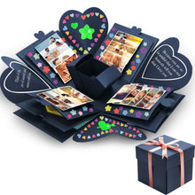 Load image into Gallery viewer, Creative DIY Handmade Photo Album Commemorative Book Surprise Explosion Gift Box, Finished + PVC Version, Handmade Photo Album