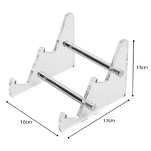 Load image into Gallery viewer, YX003-2 Double Layer Transparent Acrylic Detachable Keyboard Stand, YX003-2
