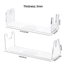 Load image into Gallery viewer, 2pcs YX021-3 Acrylic Swiss Army Knife Display Knife Holder, YX021-3