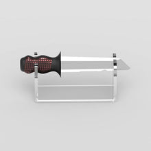 Load image into Gallery viewer, 2pcs YX021-3 Acrylic Swiss Army Knife Display Knife Holder, YX021-3