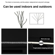 Load image into Gallery viewer, Retractable Indoor And Outdoor Clothes Wall Hanger Magic Drying Rack Balcony Bathroom Invisible Clothesline Wire Rope, White, Silver