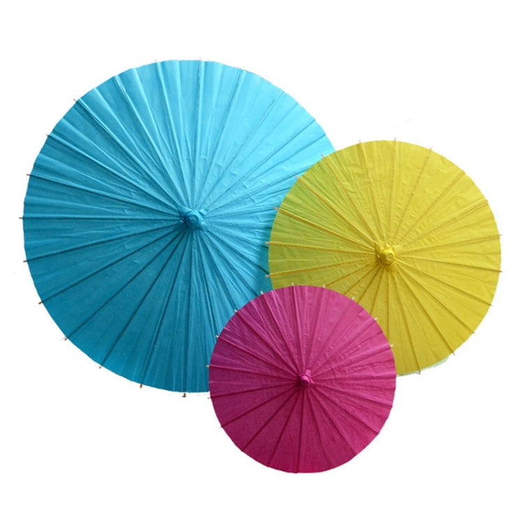 Indoor Aerial Creative Background Layout Corridor Classroom Paper Umbrella Hanging Wall Decoration, Diameter: 40cm