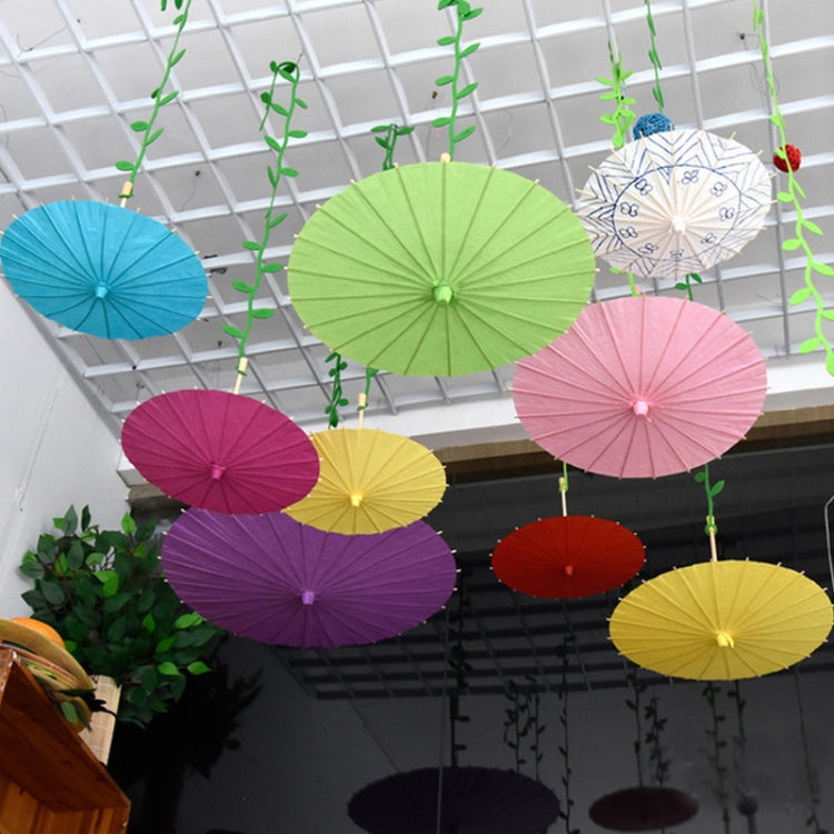 Indoor Aerial Creative Background Layout Corridor Classroom Paper Umbrella Hanging Wall Decoration, Diameter: 30cm