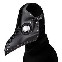 Load image into Gallery viewer, HG65005 Halloween Dress Up Props Rivets Beak Shape Mask, Rivets Brown, Rivets Black, Rivets White