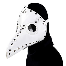 Load image into Gallery viewer, HG65005 Halloween Dress Up Props Rivets Beak Shape Mask, Rivets Brown, Rivets Black, Rivets White