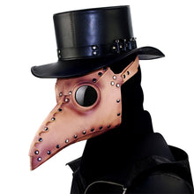 Load image into Gallery viewer, HG65005 Halloween Dress Up Props Rivets Beak Shape Mask, Rivets Brown, Rivets Black, Rivets White