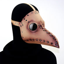 Load image into Gallery viewer, HG65005 Halloween Dress Up Props Rivets Beak Shape Mask, Rivets Brown, Rivets Black, Rivets White