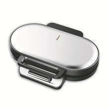 Load image into Gallery viewer, Household Waffle Maker Toaster Double Dish Heating Mini Breakfast Machine Sandwich Electric Cake Baking Machine, EU Plug