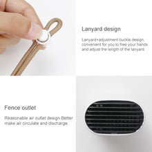 Load image into Gallery viewer, HE-K001 Hanging Neck Negative USB Rechargeable Ion Air Purifier Portable Household Formaldehyde Removal Portable Purifier