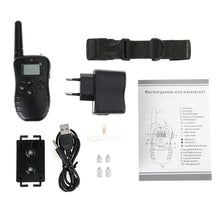Load image into Gallery viewer, Rechargeable and Waterproof 300m Remote Pet Dog Training Collar with LCD display, 300m Remote