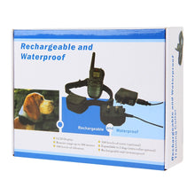Load image into Gallery viewer, Rechargeable and Waterproof 300m Remote Pet Dog Training Collar with LCD display, 300m Remote