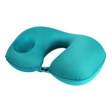 Load image into Gallery viewer, Portable Press Type Automatic Inflating Travel  U-shape Neck Pillow
