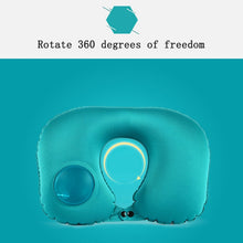 Load image into Gallery viewer, Portable Press Type Automatic Inflating Travel  U-shape Neck Pillow