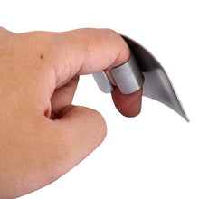 Load image into Gallery viewer, Creative Kitchen Necessary Food Vegetable Cutting Stainless Steel Hand Finger Guard Protector, Cutting Finger Protector