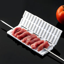 Load image into Gallery viewer, Functional Barbecue Wear String Machine Tool Meat Vegetable Kebabs Skewer, Vegetable Kebabs Skewer