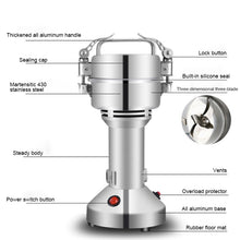 Load image into Gallery viewer, Stainless Steel Electric Grinder Universal Grinding Machine, Grinding Machine