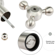 Load image into Gallery viewer, MICLAN Stainless Steel 304 Rudder Shape Grinder Pepper Grinding Machine, Size : S, S
